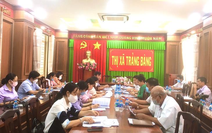 Ban Kinh tế - Ngân sách HĐND tỉnh khảo sát tình hình triển khai các chính sách hỗ trợ, khuyến khích phát triển nông nghiệp trên địa bàn thị xã Trảng Bàng